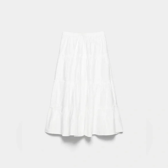 NWT - Sunday Best Mars Skirt - White - Size Small - Picture 7 of 10